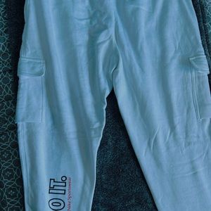 Nike White Cargo Joggers - red/white -